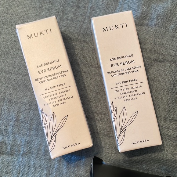 Mukti Organics Bundle! Two Eye Serums and Two Face Masks - MSRP: almost $400! - Picture 3 of 10